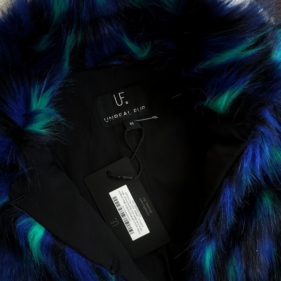 Free people x Unreal Fur Firefly Faux Fur Jacket - Picture 6 of 14